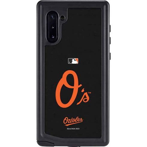 MLB Baltimore Orioles - Solid Distressed Galaxy Cases