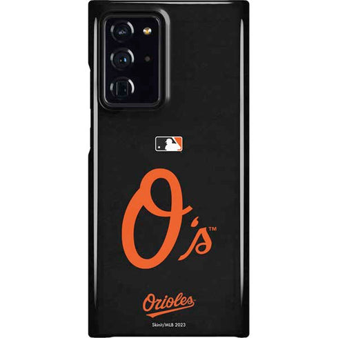 MLB Baltimore Orioles - Solid Distressed Galaxy Cases