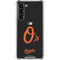 MLB Baltimore Orioles - Solid Distressed Galaxy S24 FE Clear Case