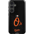MLB Baltimore Orioles - Solid Distressed Galaxy S25 Impact Case