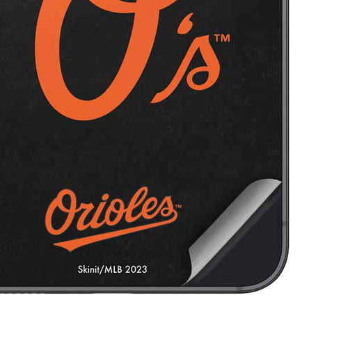 MLB Baltimore Orioles - Solid Distressed Galaxy S24 Plus Skin