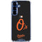 MLB Baltimore Orioles - Solid Distressed Galaxy S25 Plus Clear Case