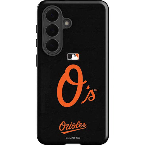 MLB Baltimore Orioles - Solid Distressed Galaxy S26 Plus Impact Case