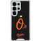 MLB Baltimore Orioles - Solid Distressed Galaxy S26 Ultra Clear Case