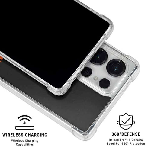 MLB Baltimore Orioles - Solid Distressed Galaxy S26 Ultra Clear Case