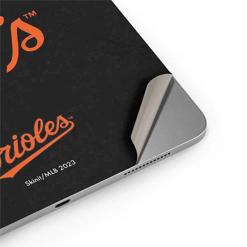 MLB Baltimore Orioles - Solid Distressed Apple iPad Air Skin