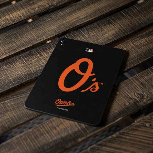 MLB Baltimore Orioles - Solid Distressed Apple iPad Pro Skin