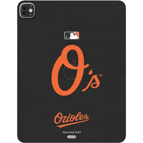 MLB Baltimore Orioles - Solid Distressed iPad Pro 13in M4 (2024) Skin