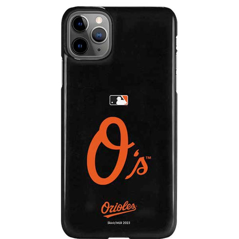 MLB Baltimore Orioles - Solid Distressed iPhone Cases