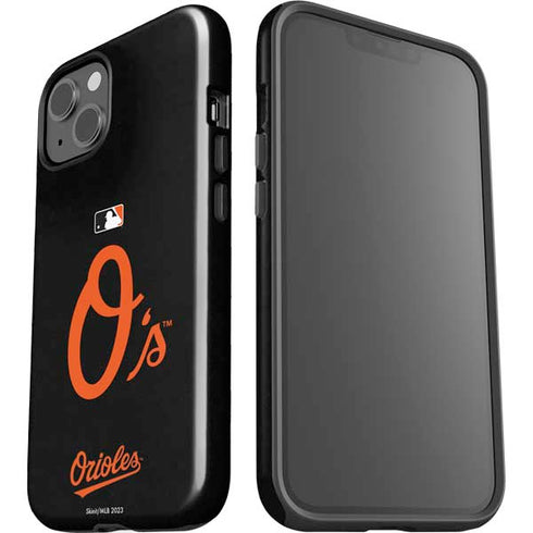 MLB Baltimore Orioles - Solid Distressed iPhone 15 Impact Case