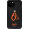 MLB Baltimore Orioles - Solid Distressed iPhone 15 Plus Waterproof Case