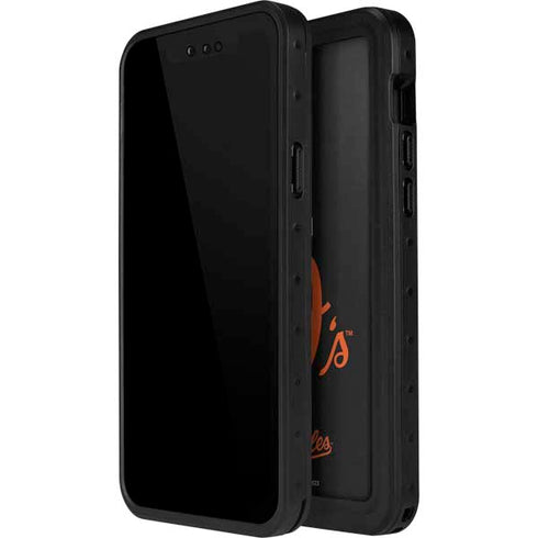 MLB Baltimore Orioles - Solid Distressed iPhone 15 Plus Waterproof Case