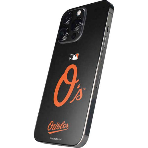 MLB Baltimore Orioles - Solid Distressed iPhone 15 Pro Max Skin