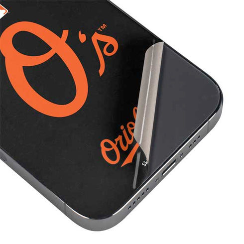 MLB Baltimore Orioles - Solid Distressed iPhone 15 Pro Max Skin