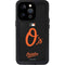 MLB Baltimore Orioles - Solid Distressed iPhone 15 Pro Waterproof Case