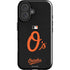 MLB Baltimore Orioles - Solid Distressed iPhone 16 Impact Case