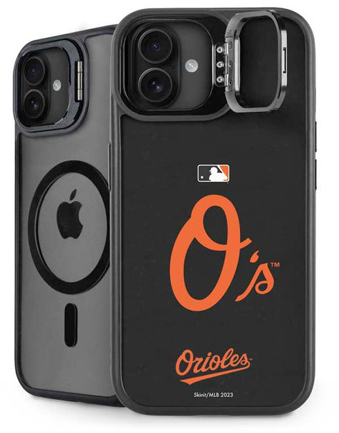 MLB Baltimore Orioles - Solid Distressed iPhone 16 Kickstand Case