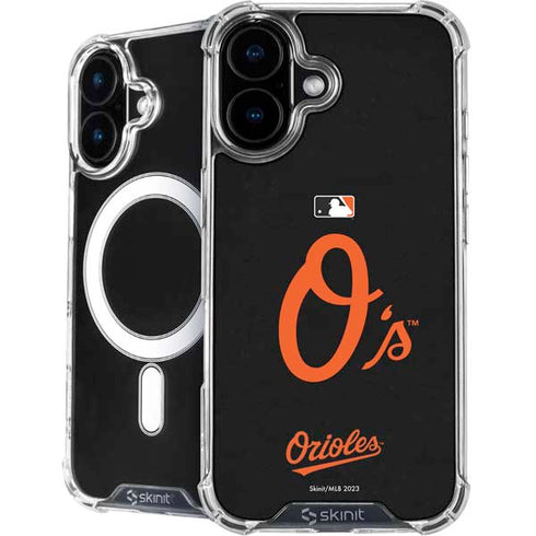 MLB Baltimore Orioles - Solid Distressed iPhone 16 MagSafe Case