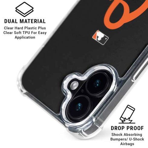 MLB Baltimore Orioles - Solid Distressed iPhone 16 MagSafe Case