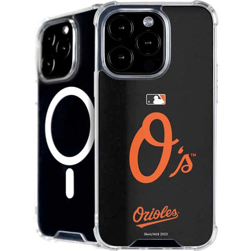 MLB Baltimore Orioles - Solid Distressed iPhone 16 Pro MagSafe Case