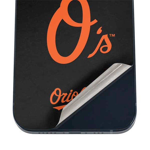 MLB Baltimore Orioles - Solid Distressed iPhone 16 Skin