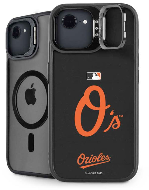 MLB Baltimore Orioles - Solid Distressed iPhone 16e Kickstand Case