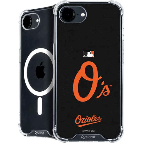 MLB Baltimore Orioles - Solid Distressed iPhone 16e MagSafe Case