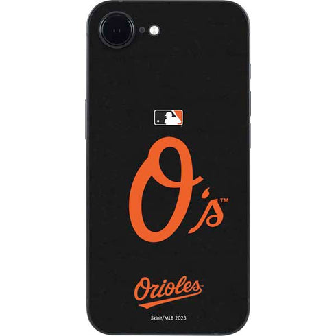 MLB Baltimore Orioles - Solid Distressed iPhone 16e Skin