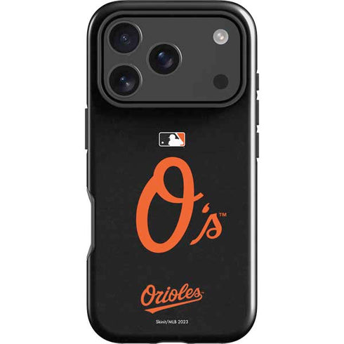 MLB Baltimore Orioles - Solid Distressed iPhone 18 Pro Impact Case
