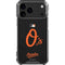 MLB Baltimore Orioles - Solid Distressed iPhone 18 Pro Max Clear Case
