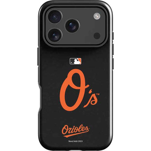 MLB Baltimore Orioles - Solid Distressed iPhone 18 Pro Max Impact Case