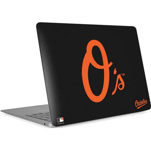 MLB Baltimore Orioles - Solid Distressed Apple MacBook Air Skin