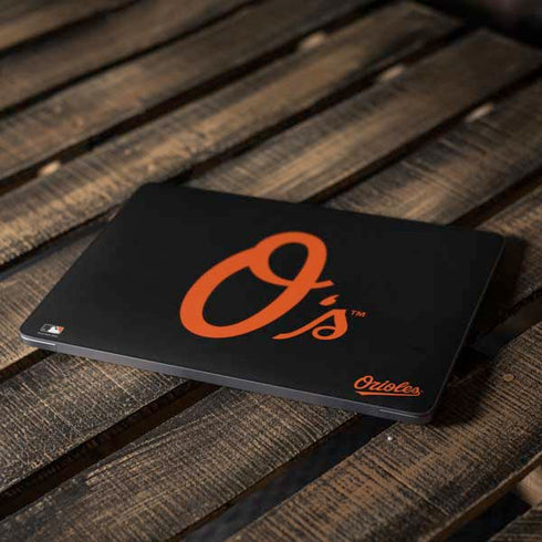 MLB Baltimore Orioles - Solid Distressed Apple MacBook Air Skin
