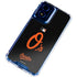 MLB Baltimore Orioles - Solid Distressed Moto G 5G (2024) Clear Case