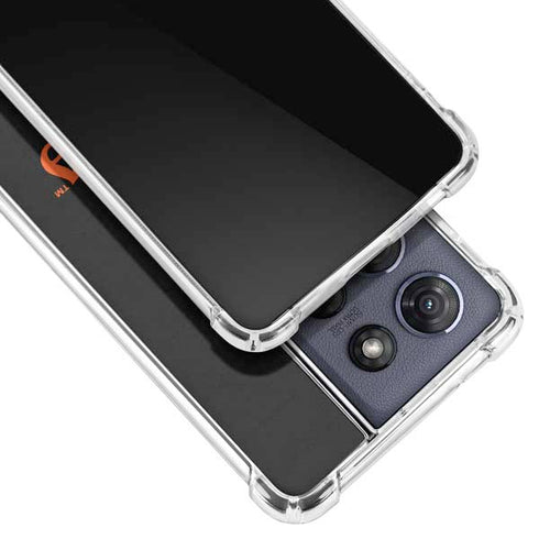 MLB Baltimore Orioles - Solid Distressed Moto G Power 5G (2025) Clear Case
