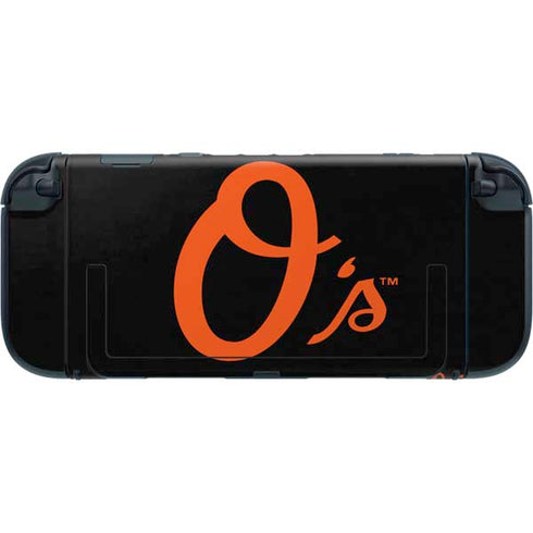 MLB Baltimore Orioles - Solid Distressed Nintendo Switch 2 (2025) with Joy-Con Skin