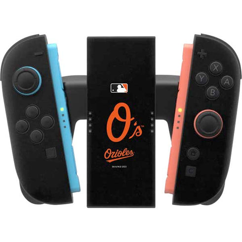 MLB Baltimore Orioles - Solid Distressed Nintendo Switch 2 (2025) Joy-Con Controller Skin