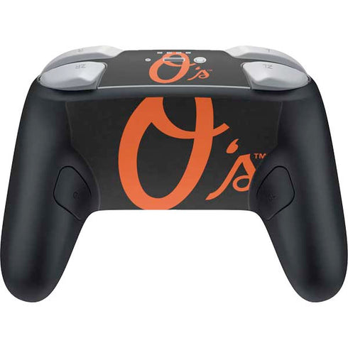 MLB Baltimore Orioles - Solid Distressed Nintendo Switch 2 (2025) Pro Controller Skin
