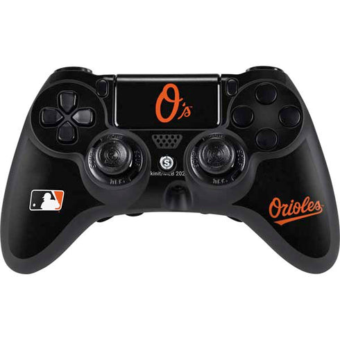 MLB Baltimore Orioles - Solid Distressed PlayStation PS4 Skins