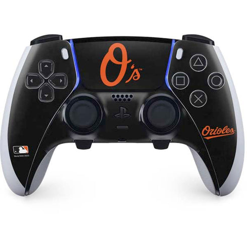 MLB Baltimore Orioles - Solid Distressed PS5 DualSense Edge Pro Controller Skin
