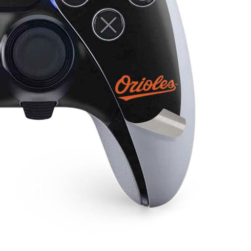 MLB Baltimore Orioles - Solid Distressed PS5 DualSense Edge Pro Controller Skin