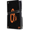 MLB Baltimore Orioles - Solid Distressed PS5 Pro Disk Console Skin