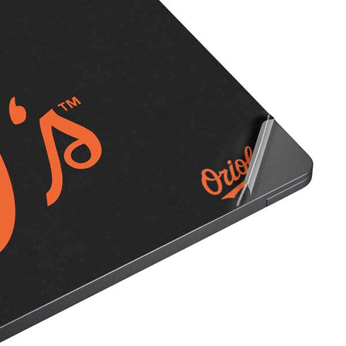 MLB Baltimore Orioles - Solid Distressed Surface Laptop 7 13.8in Skin