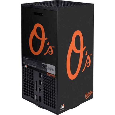 MLB Baltimore Orioles - Solid Distressed Xbox Series X Bundle Skin