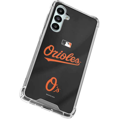 MLB Baltimore Orioles Alternate/Away Jersey Galaxy A16 5G Clear Case