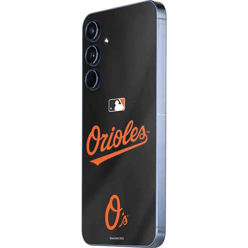 MLB Baltimore Orioles Alternate/Away Jersey Galaxy A35 5G Skin