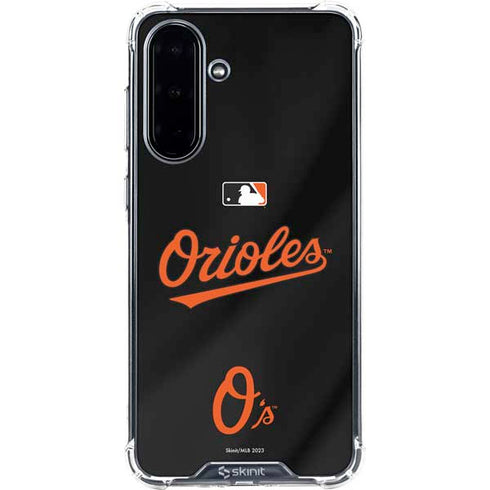 MLB Baltimore Orioles Alternate/Away Jersey Galaxy A36 5G Clear Case