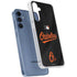 MLB Baltimore Orioles Alternate/Away Jersey Galaxy A55 5G Clear Case