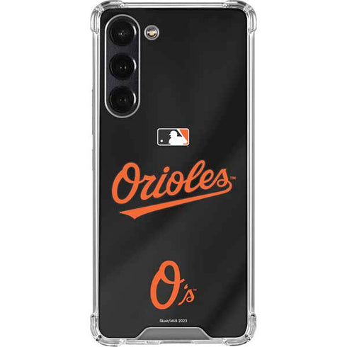MLB Baltimore Orioles Alternate/Away Jersey Galaxy S24 FE Clear Case