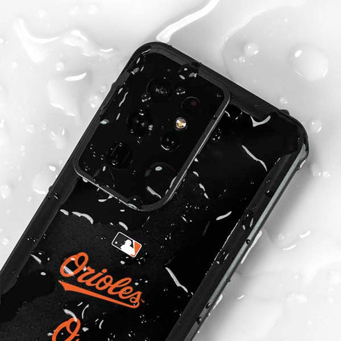 MLB Baltimore Orioles Alternate/Away Jersey Galaxy S24 Ultra Waterproof Case